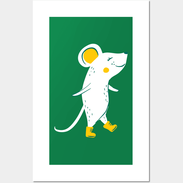 Little Mouse Wall Art by Jacqueline Hurd